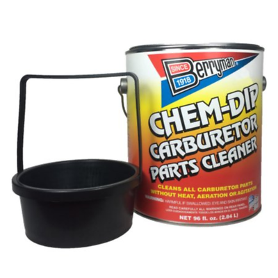 Chem Dip Carburetor amp; Parts Cleaner w BasketRemoves CarbonVarnishGrease96oz $38.78