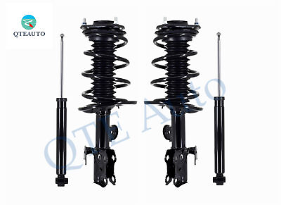 #ad Front Quick Complete Strut Coil Spring Rear Shock For 2012 2017 Toyota Prius V $188.15
