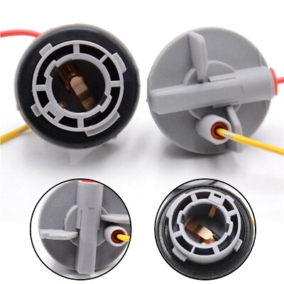 #ad .2x Bulb Holder Connector For Indicator Stop Tail Brake Light BA15S 1156 382. $11.99