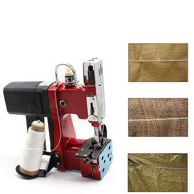 #ad Industrial Portable Bag Closer Sack Closing Stitching Sewing Machine 15000 rpm $91.18