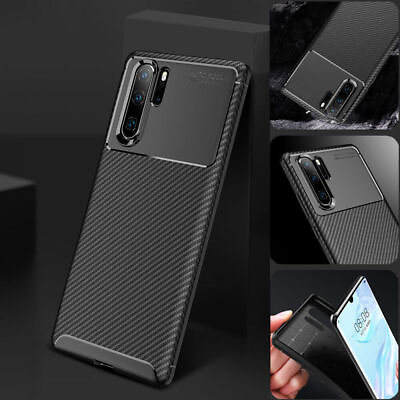 #ad for Huawei P30 P30 Pro Lite Case Premium Slim ShockProof Carbon Soft Gel Case $2.42