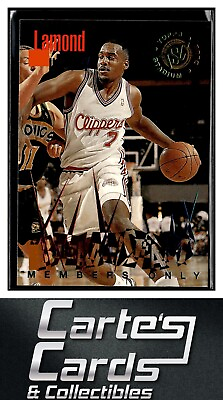 #ad Lamond Murray 1994 95 Stadium Club #12 Beam Team Members Only Clippers $3.95