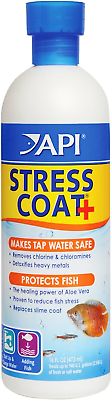 #ad API STRESS COAT Aquarium Water Conditioner 16 Ounce Bottle $13.71
