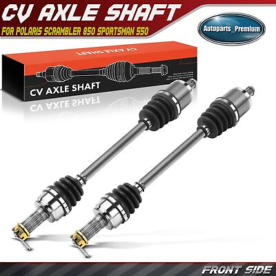 #ad #ad 2x Front Left amp; Right CV Axle Assembly for Polaris Scrambler 850 2015 XP 1000 $99.99