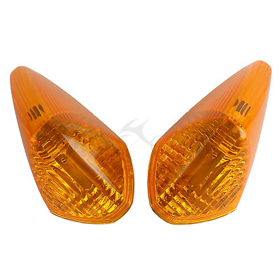 #ad Motorcycle Orange Turn Indicator Signal Lens For Honda VFR800 1998 2001 1999 00 $26.50