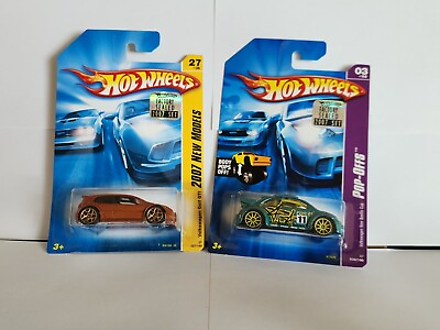 #ad Hot Wheels Lot 2x Volkswagen Golf GTI VW New Beetle Cup Factory Sealed L83 $12.34