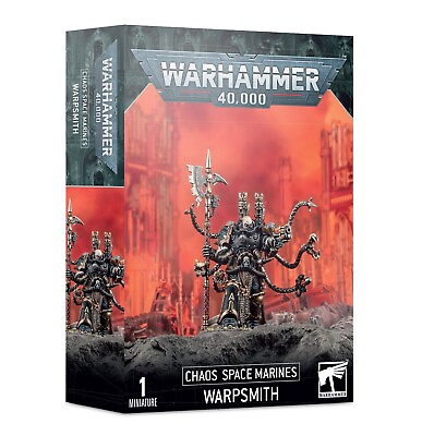 #ad Warpsmith Chaos Space Marines Warhammer 40K NIB $34.00