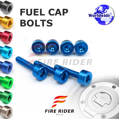 #ad FRW 6Color Fuel Cap Bolts Set For Honda CBR600RR ABS 07 15 08 09 10 11 12 13 14 $5.88