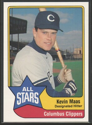 #ad Kevin Maas 1989 Triple A All Stars CMC #24 Columbus Clippers New York Yankees $2.99