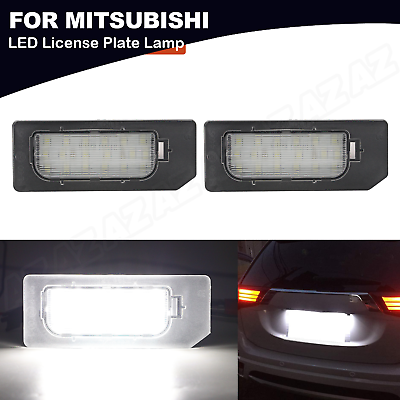 #ad LED License Plate Light Full White Kit For 11 20 Mitsubishi Outlander Sport ASX $12.95