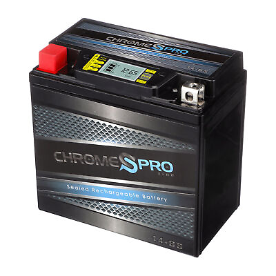 YTX14 BS Chrome Pro Series High Performance iGel Powersport Battery $52.90