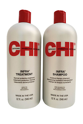 #ad CHI Infra Duo Shampoo amp; Treatment Set 32 OZ $36.99