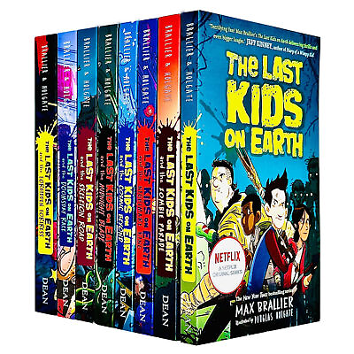 #ad Last Kids on Earth Series by Max Brallier 8 Books Set Ages 8 12 Paperback $42.99