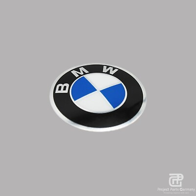 #ad BMW Logo Emblem 70mm Plakette Aluminium Felgenemblem selbstklebend self adhesive EUR 8.99