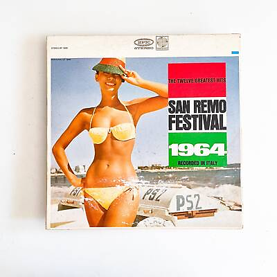 #ad San Remo Festival 1964: The Twelve Greatest Hits Vinyl LP Record 1964 $22.00
