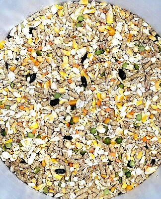 #ad Chicken Duck Rooster Bird Feed Food 7 Scratch Grains Pellet Oyster Shell Omegas $16.97