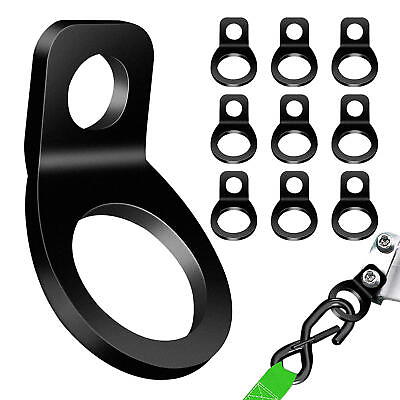 #ad 10PCS Tie Down Strap Rings Stainless Steel Lashing Ring For DIRT BIKE Motorcycle $19.77