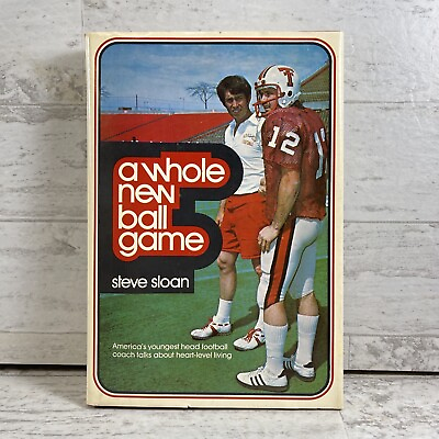 #ad A WHOLE NEW BALL GAME By Steve Sloan Hardcover ; Dust Jacket Vintage $16.14