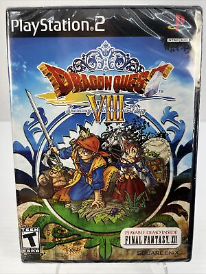 #ad Dragon Quest VIII: Journey of the Cursed King PlayStation 2 PS2 Brand New Seal $99.95