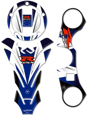 #ad Stickers 3D Blue Guards Gsx R Compatible for Motorcycle Gsxr 600 750 2006 15 $48.31