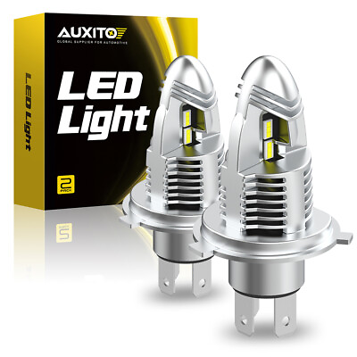 #ad AUXITO H4 9003 LED Headlight Bulb Car amp; Truck Highamp;Low Dual Beam Kit 6000K White $38.99
