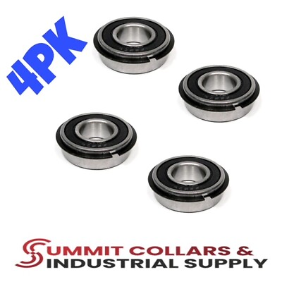 #ad 4 499502H 99502H NR Ball Bearing w Snap Ring 5 8quot;x1 3 8quot;x7 16quot; 4Pc $8.74