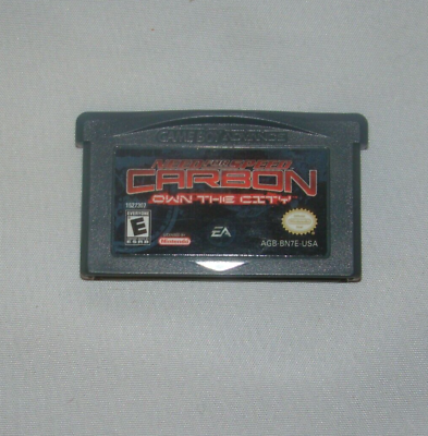 Nintendo Game Boy Advance GBA Need for Speed Carbon game cartridge only EA $10.75
