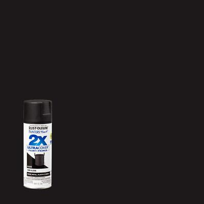 #ad Rustoleum 2x Ultra 12 Oz. Semi Gloss Black Spray Paint and Primer $8.43