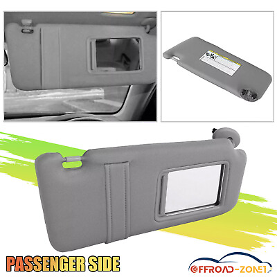 #ad Right Passenger Side Sun Visors Without Sunroof For Toyota Camry 2007 2011 08 09 $16.50