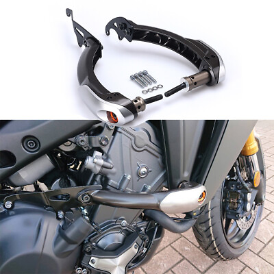 #ad Motorcycle Engine Slider Fall Crash Protector For YAMAHA MT 09 XSR900 Tracer 9GT $133.12
