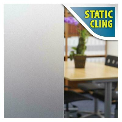 #ad BDF 1PFR Window Film Non Adhesive Frosted Privacy Static Cling $42.99