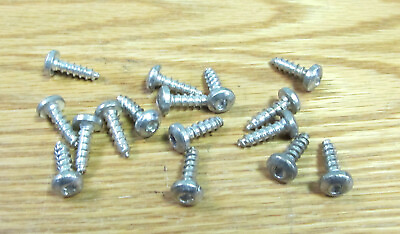 #ad 1957 CHEVY AIR DUCT TO FENDER CLUTCH HEAD SCREWS new #10x5 8quot; ** USA MADE ** $18.90