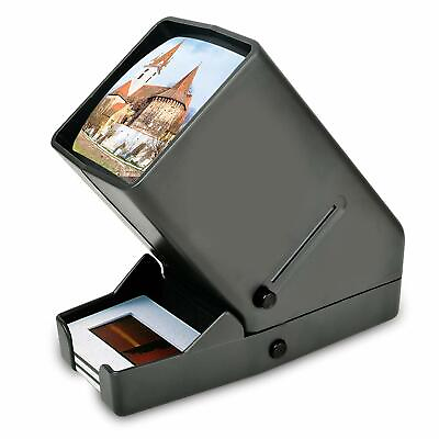 #ad 35mm Slide Viewer 3X Magnification and Desk Top LED Lighted Illuminated Viewing $32.99