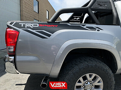 #ad X2 TRD Sport vinyl decals for 2013 2019 Toyota Tacoma bed side $40.80