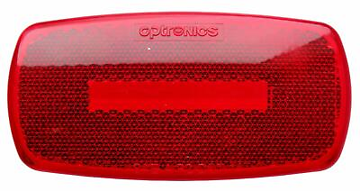 #ad Optronics A 32RBP Red Lens Reflector Clearance Marker Light $5.60
