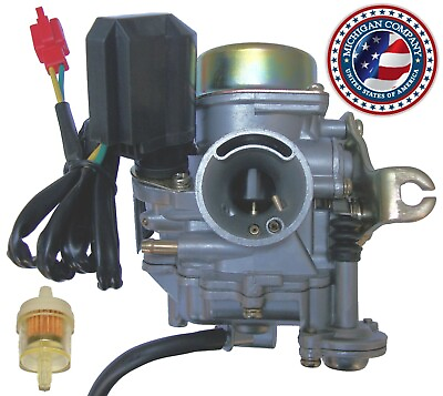 20mm Carburetor Kymco 50cc Moped Scooter 4 Stroke FREE FEDEX 2 DAY SHIPPING $28.44