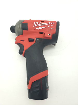 #ad Milwaukee M12 FUEL SURGE Brushless Cordless 1 4 in. Hex Impact Driver A 2595 $89.99