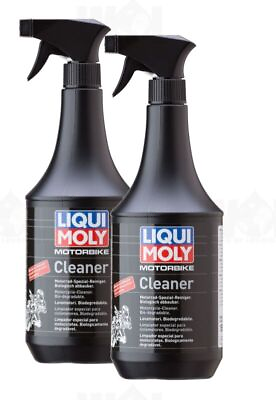 #ad Liqui Moly Motorcycle Cleaner Spray Bottle Motorbike Biodegrade 1L 1509 2 Units GBP 39.99