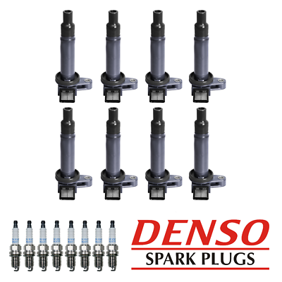#ad #ad Ignition Coil amp; Denso Platinum Spark Plug For 2003 2008 Lexus GX470 4.7L UF230 $131.54