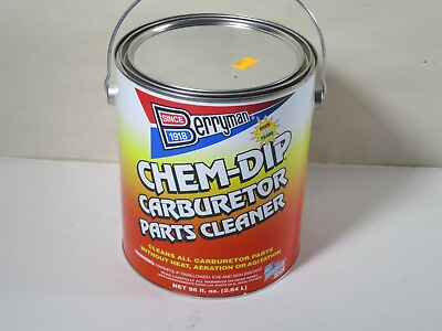 Berryman 0996 Chem Dip Carburetor and Parts Cleaner 96 oz. Can with Basket New $70.11