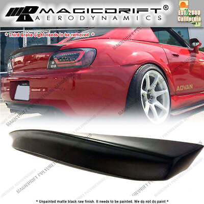 #ad For 00 09 Honda S2000 AP1 AP2 ASM Style Rear Trunk Spoiler Wing Deck Ducktail $89.88