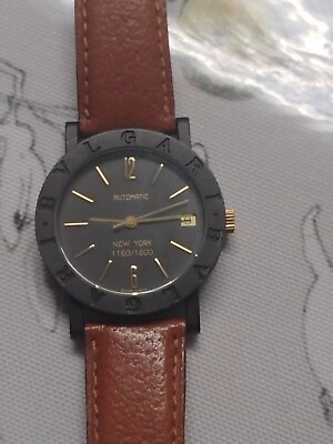 Bvlgari Carbon Gold New York Limited Edition Auto UNI Wristwatch $699.00