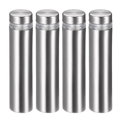 #ad Glass Standoff Mount Stainless Steel Wall Standoff 12mm Dia 53mm Length 4 Pcs $7.88