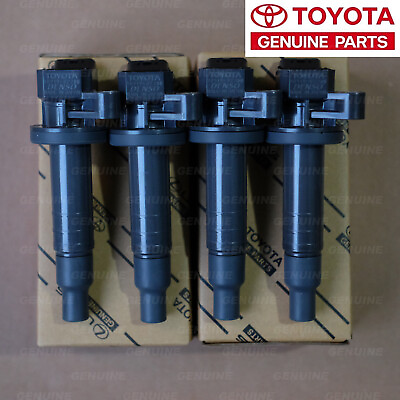 #ad 4PCS Replace Denso Ignition Coil 90919 02239 For Toyota Corolla Celica Matrix $85.99