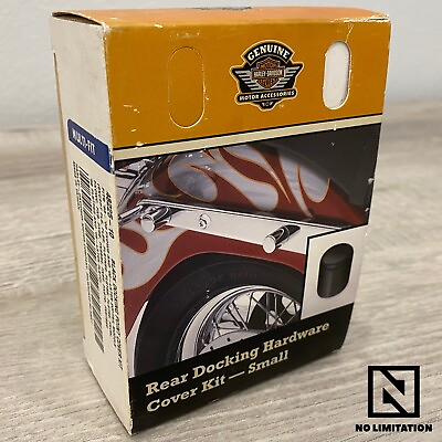 #ad NOS Genuine Harley OEM 00 17 Softail Wide Glide Black Rear Docking Hardware Kit $19.00
