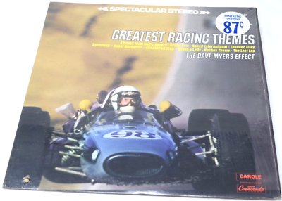 #ad The Dave Myers Effect Greatest Racing Themes 1968 Surf LP Instro Garage Car EX $124.99