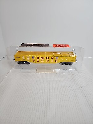 #ad #ad Menards Union Pacific Gondola Car New O Gauge Gold Line Collection $59.95