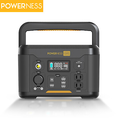 #ad POWERNESS 500W 515W Power Station Portable Solar Generator for Outdoor Camping $199.99
