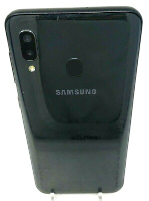 #ad Samsung Galaxy A20 2019 SM A205W Unlocked 32GB Black Android Fair $56.00