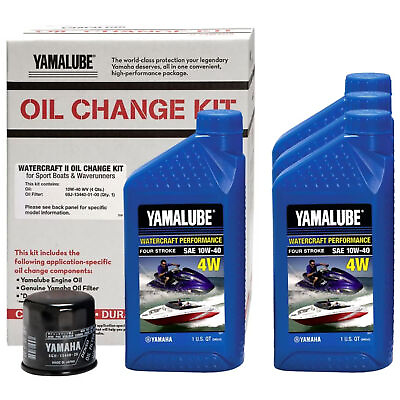 #ad Yamaha New OEM Watercraft II Oil Change Kit LUB WTRCG KT 10 $46.09